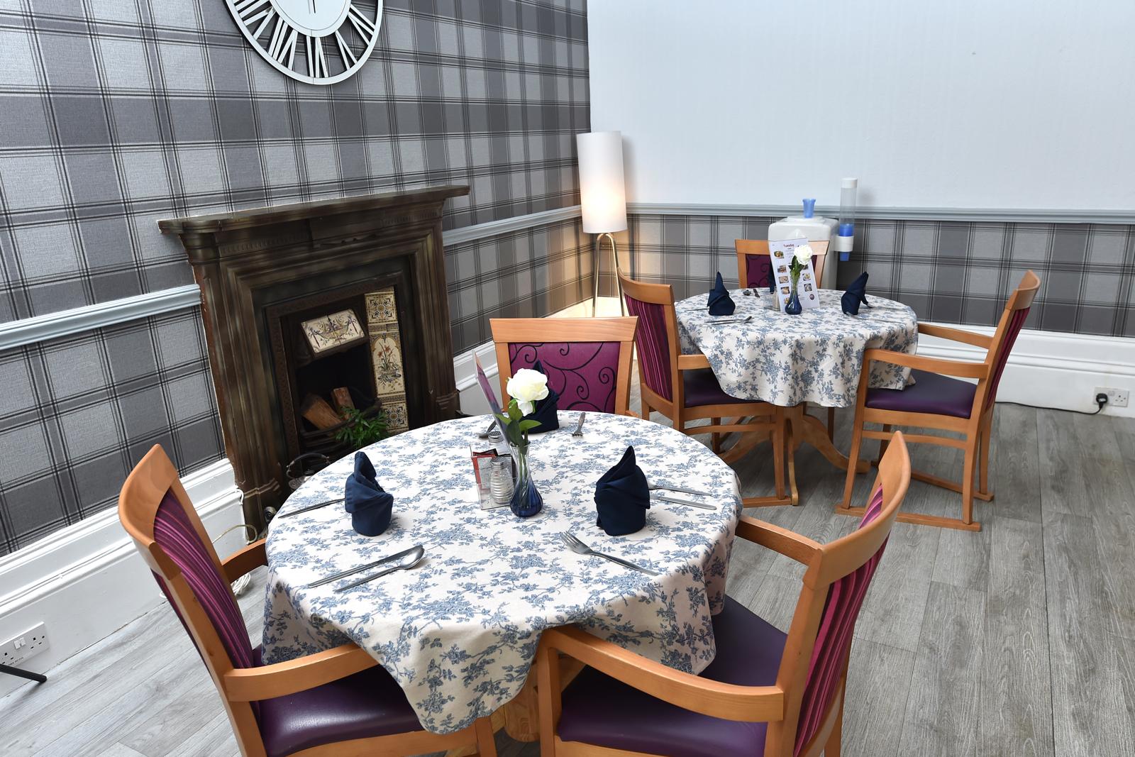 A delicious meal served at the nursing home